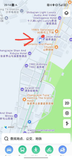 Mapa del restaurante