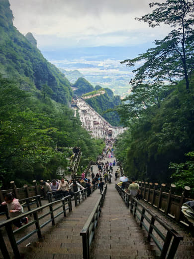 Escaleras de la Puerta al Cielo
