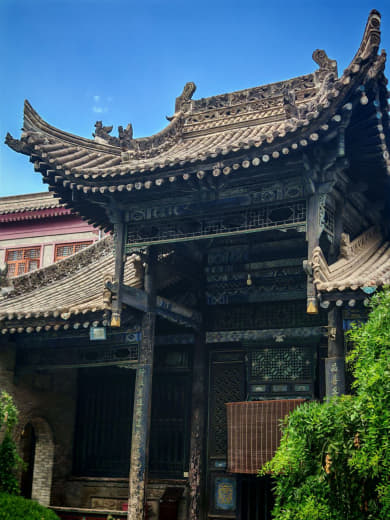 Detalle de la mezquita