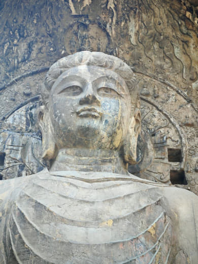 Detalle de las grutas