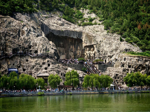 Panorámica de las grutas
