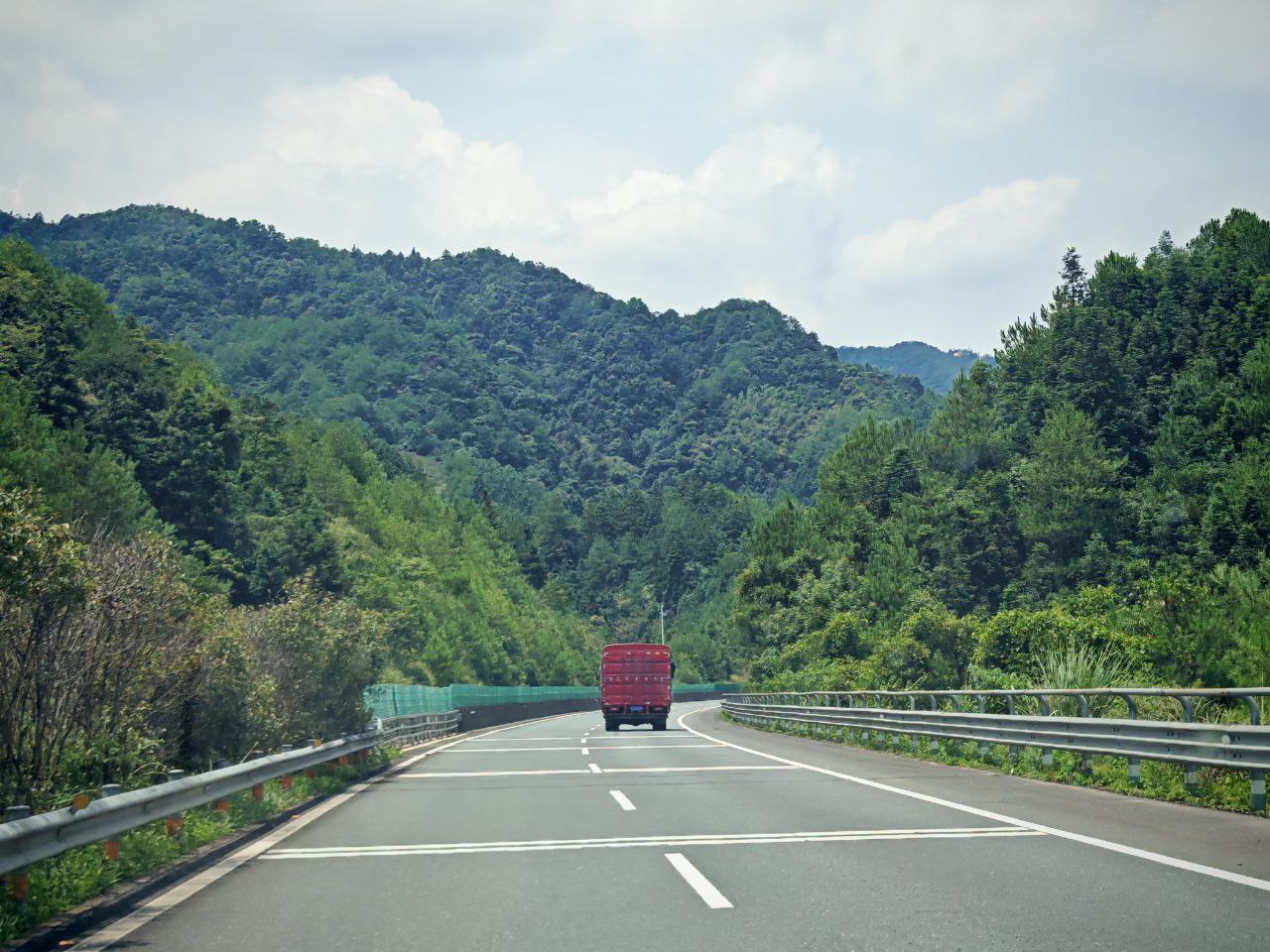 Vista desde el coche